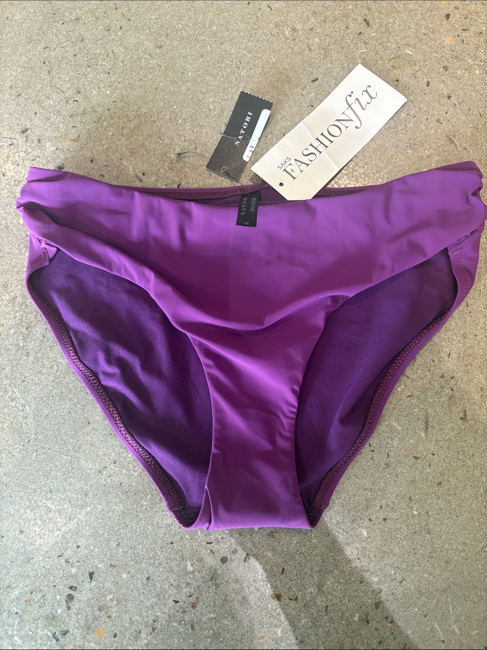 Natori Violet/Purple Bikini Bottoms